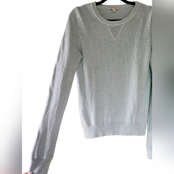 GAP mint blue crew neck casual sweater - Picture 3 of 4